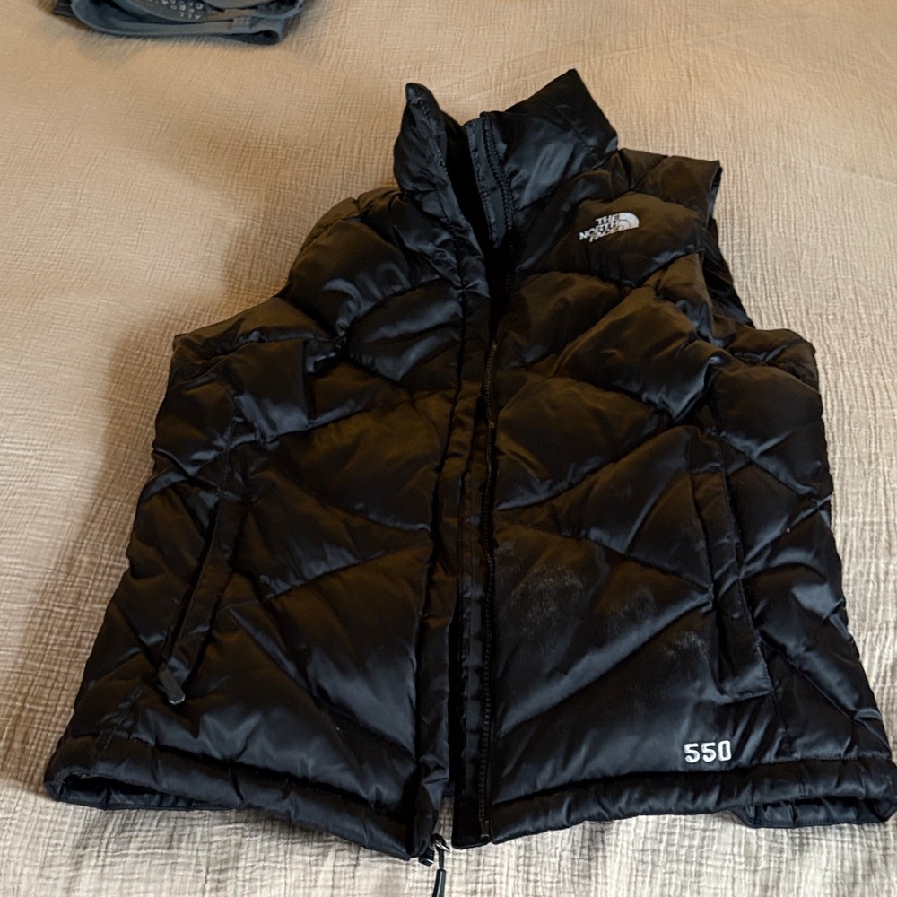 The North Face Quilted Black Vest